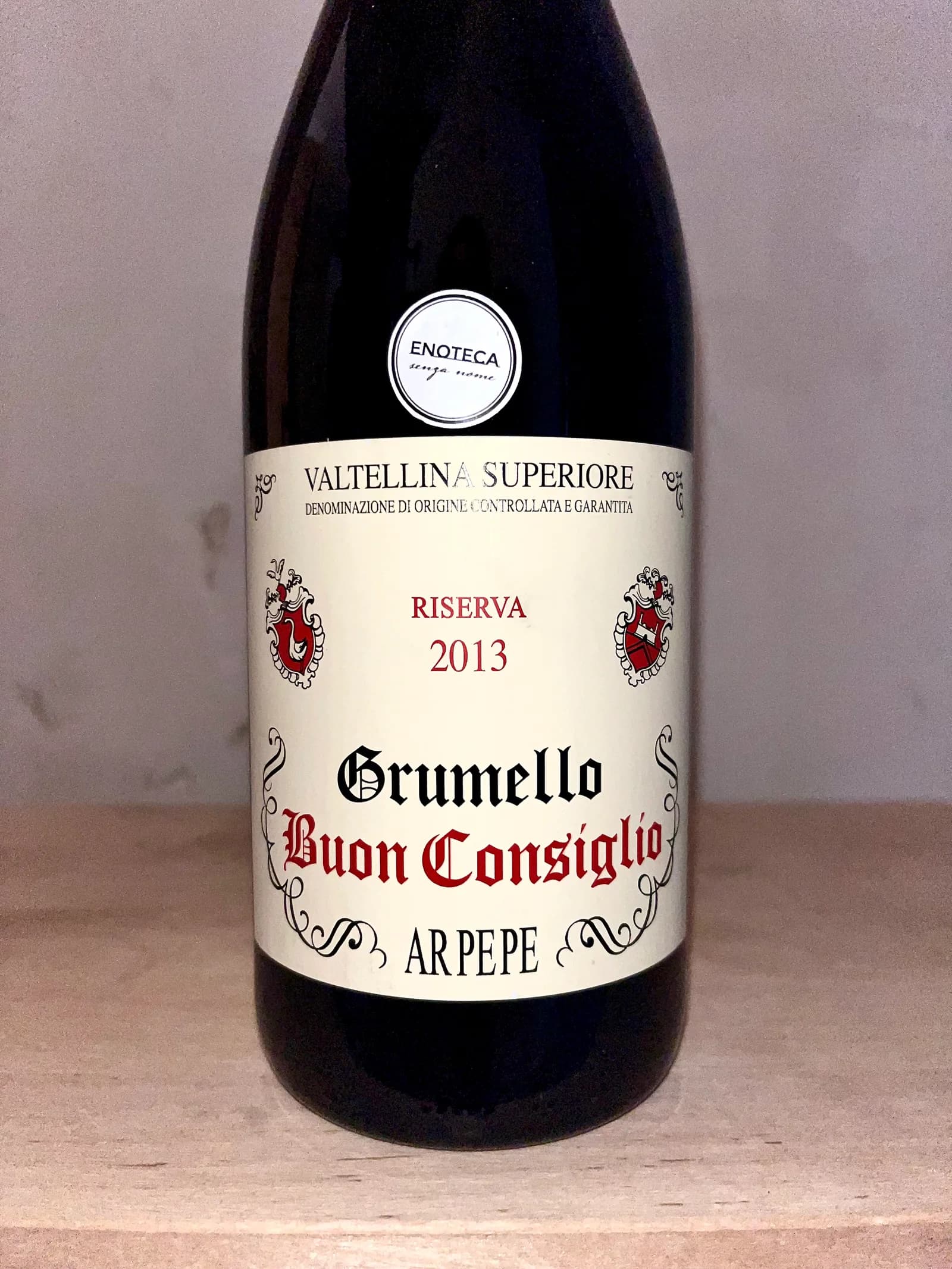 Arpepe Grumello Riserva Buon Consiglio 2013