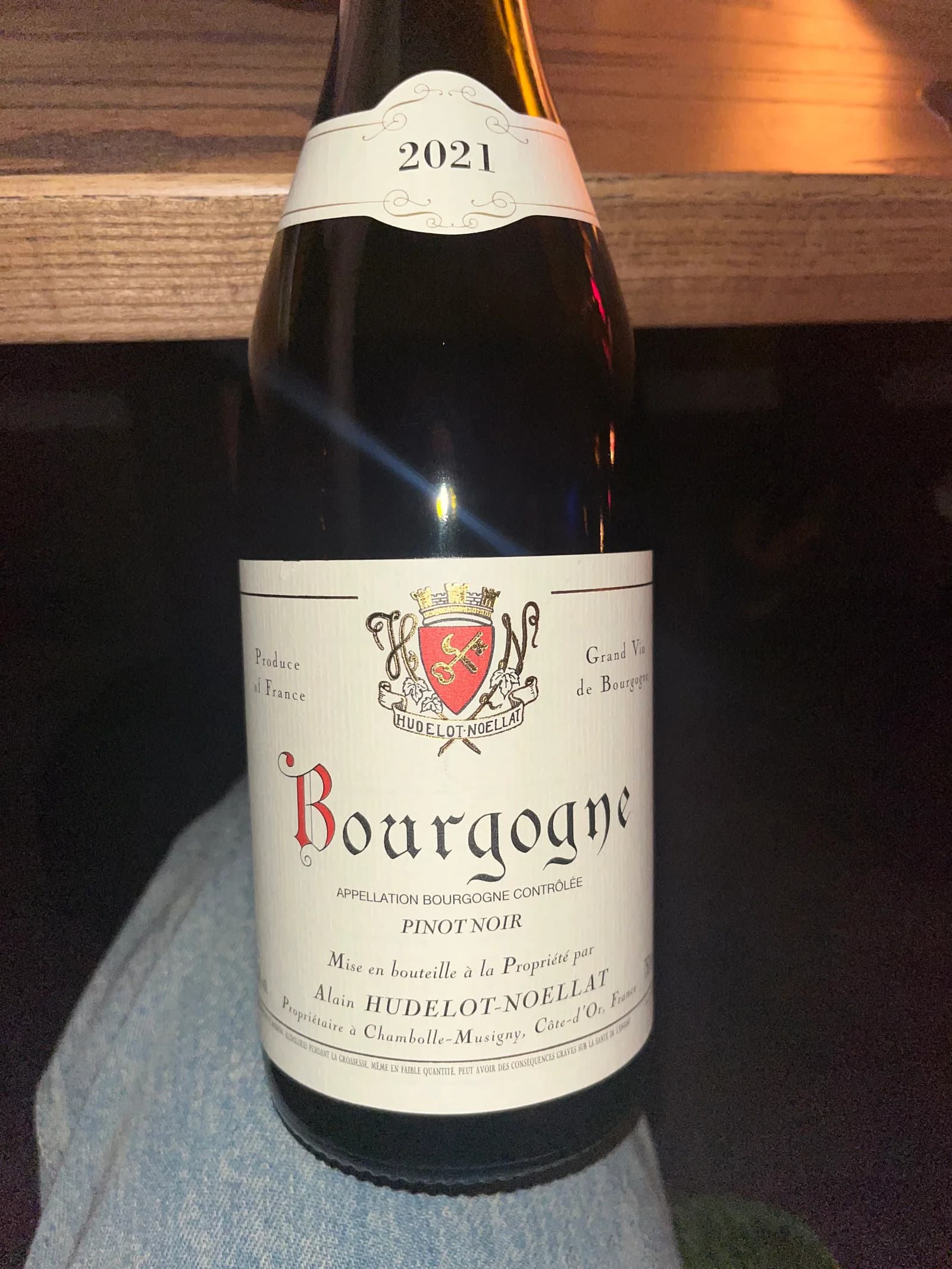 Hudelot-Noëllat Bourgogne Pinot Noir 2021