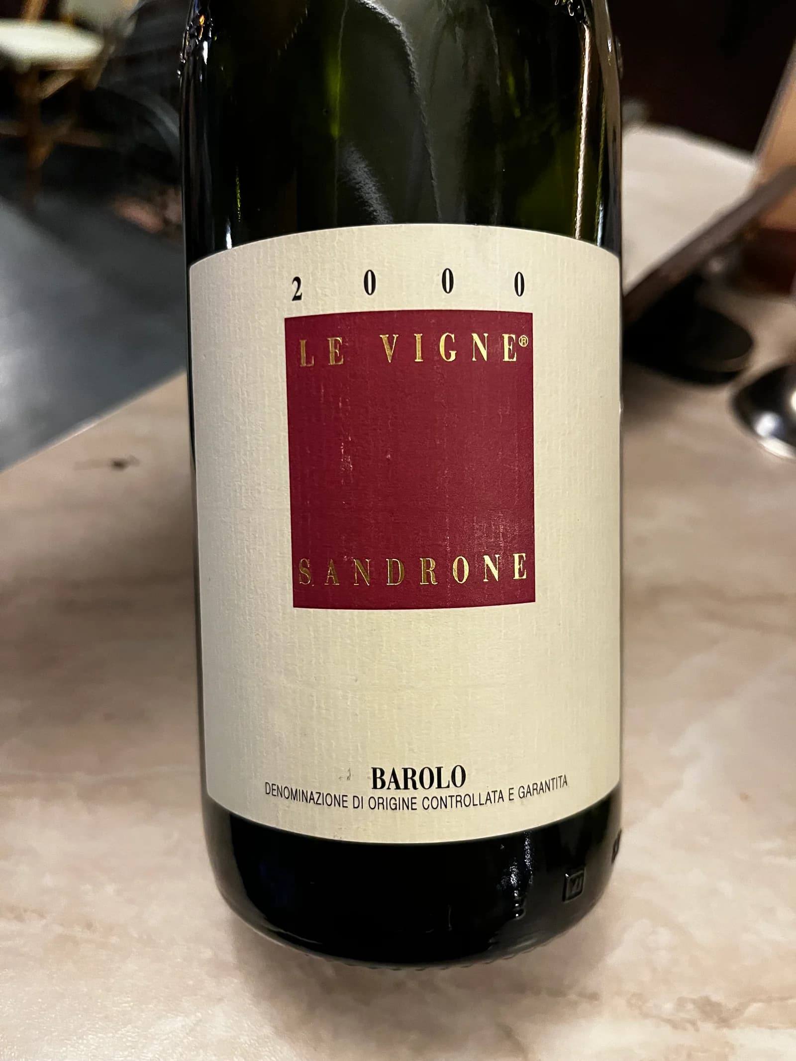 Sandrone Barolo Le Vigne 2000