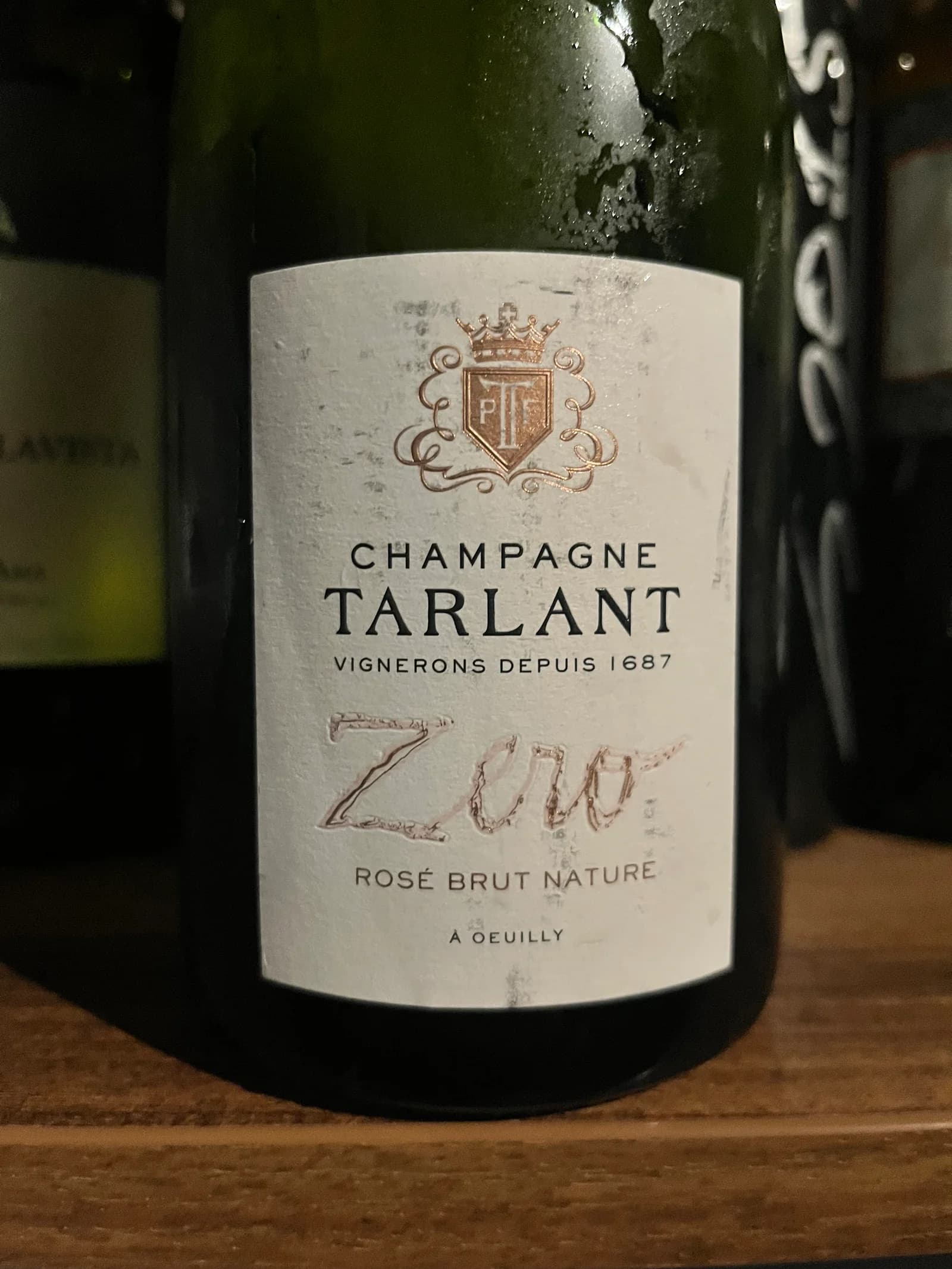 Tarlant Zero Rosé Brut Nature NV