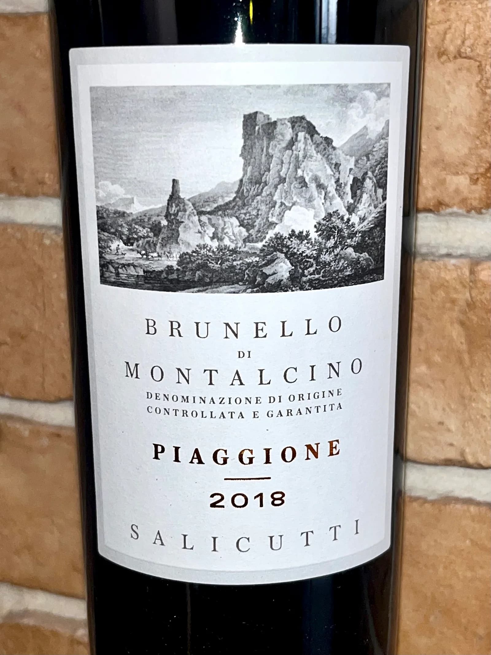 Podere Salicutti Brunello di Montalcino Piaggione 2018