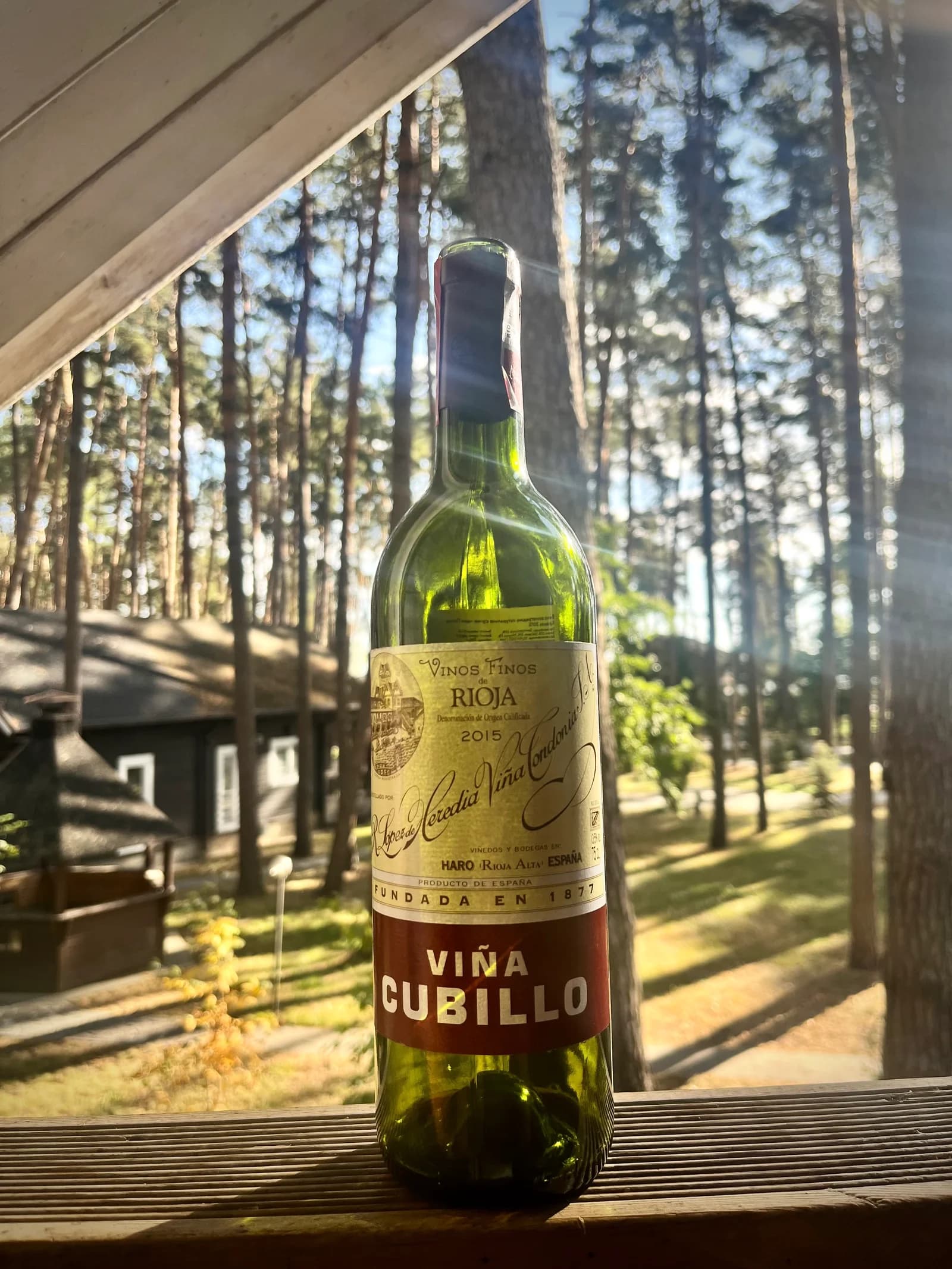 R. López de Heredia Viña Cubillo Crianza 2015