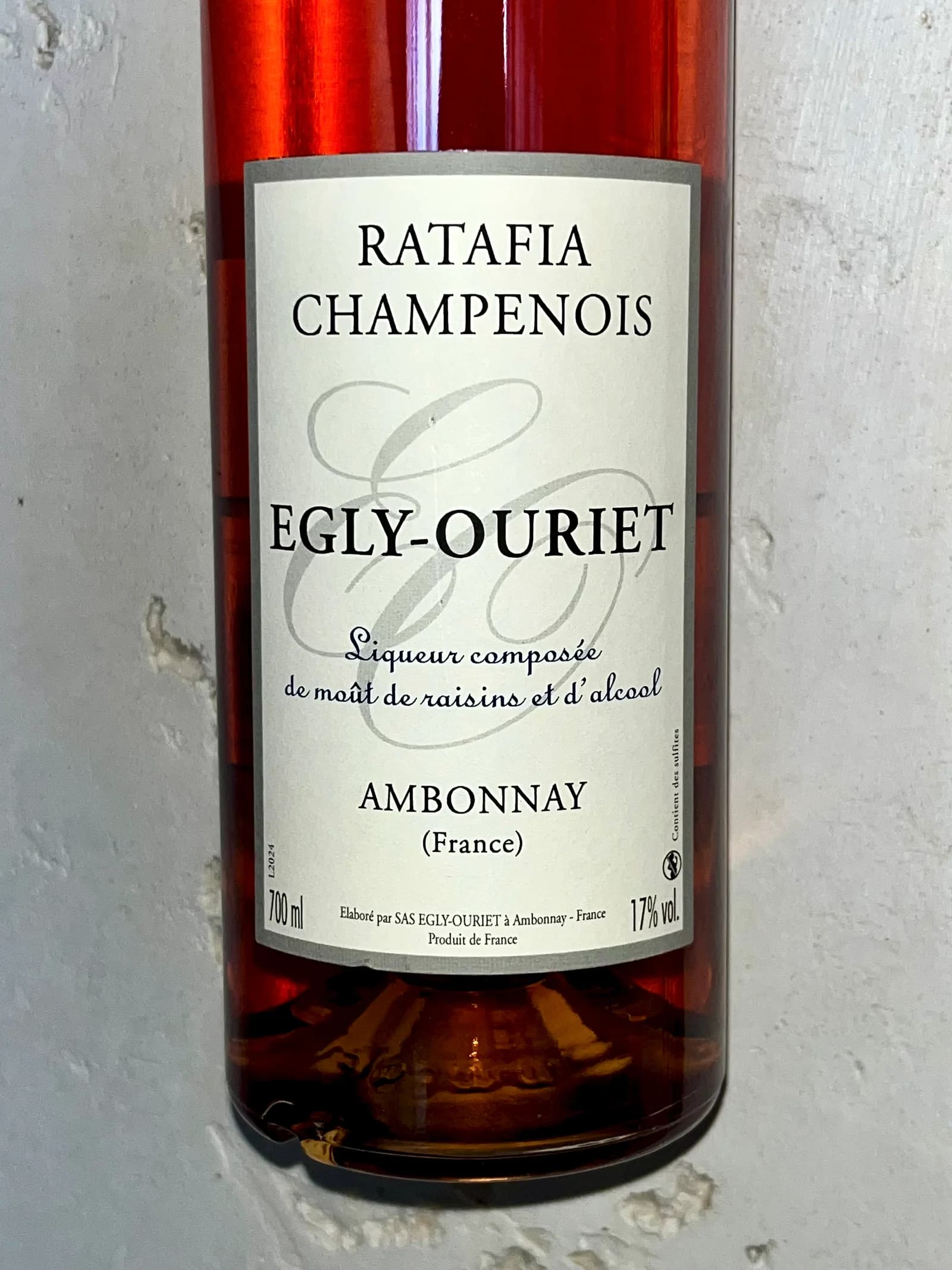 Egly-Ouriet Ratafia Champenois NV