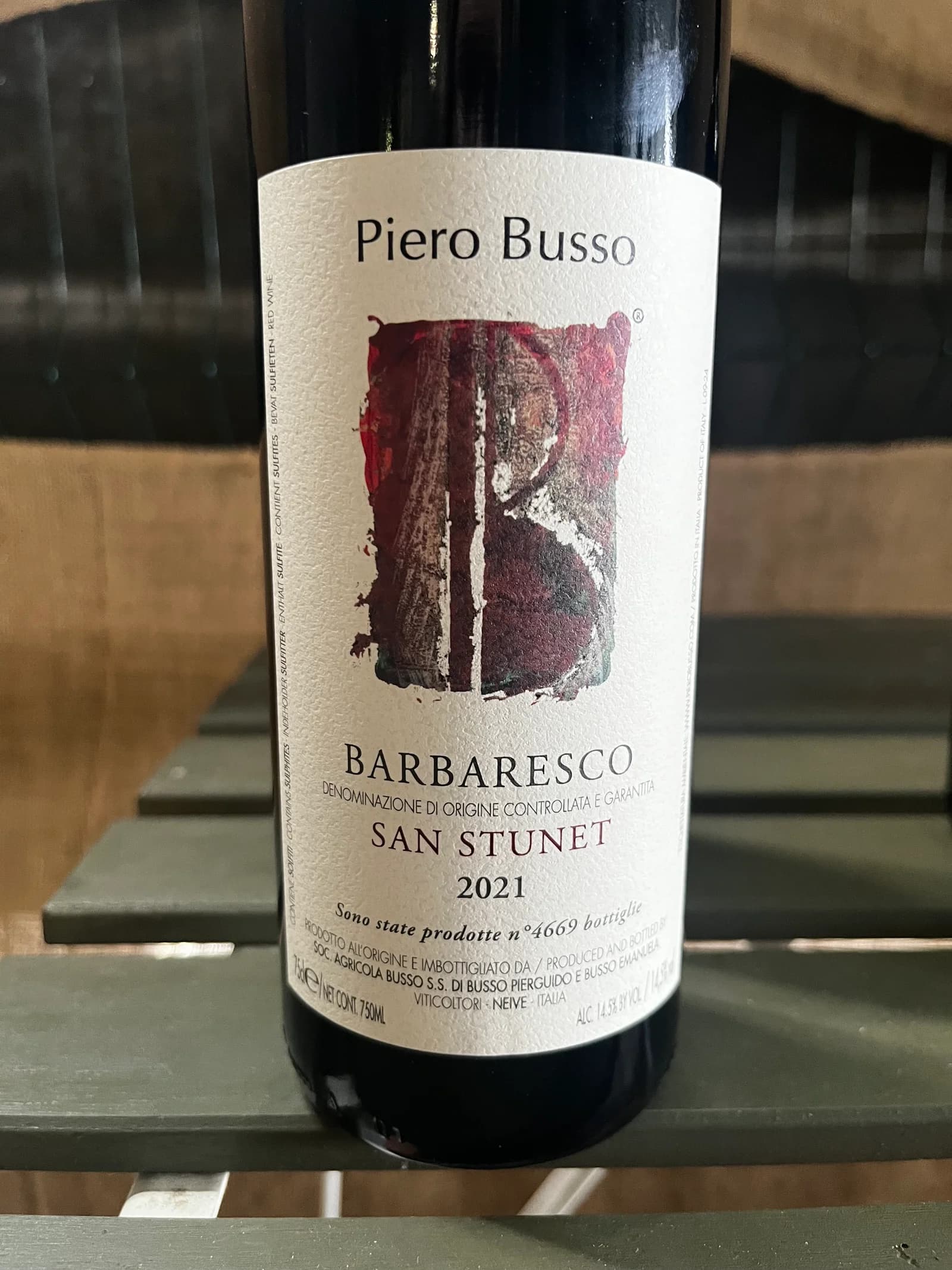 Piero Busso Barberesco San Stunet 2021