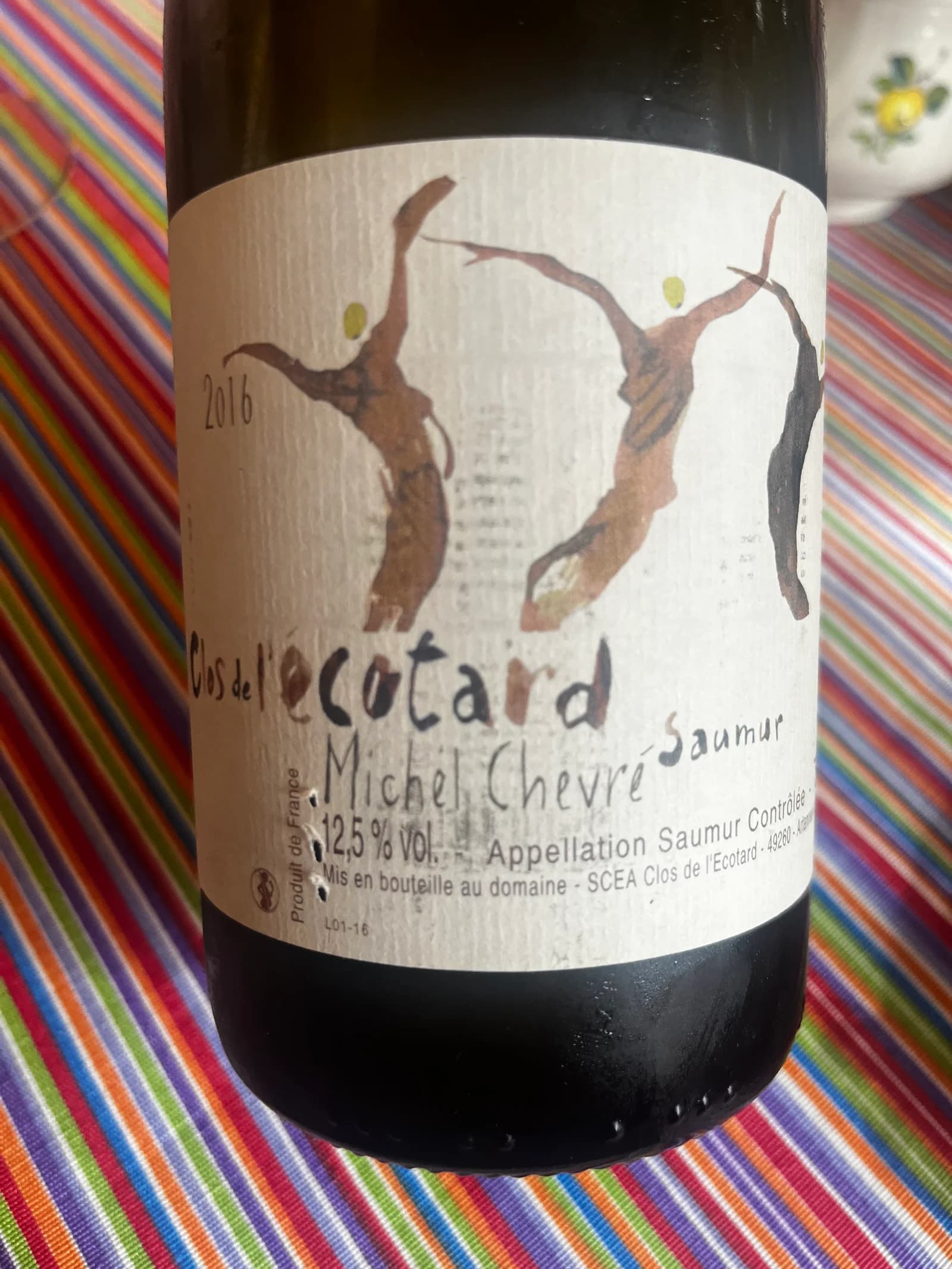 Clos de l'Écotard Saumur Blanc 2016