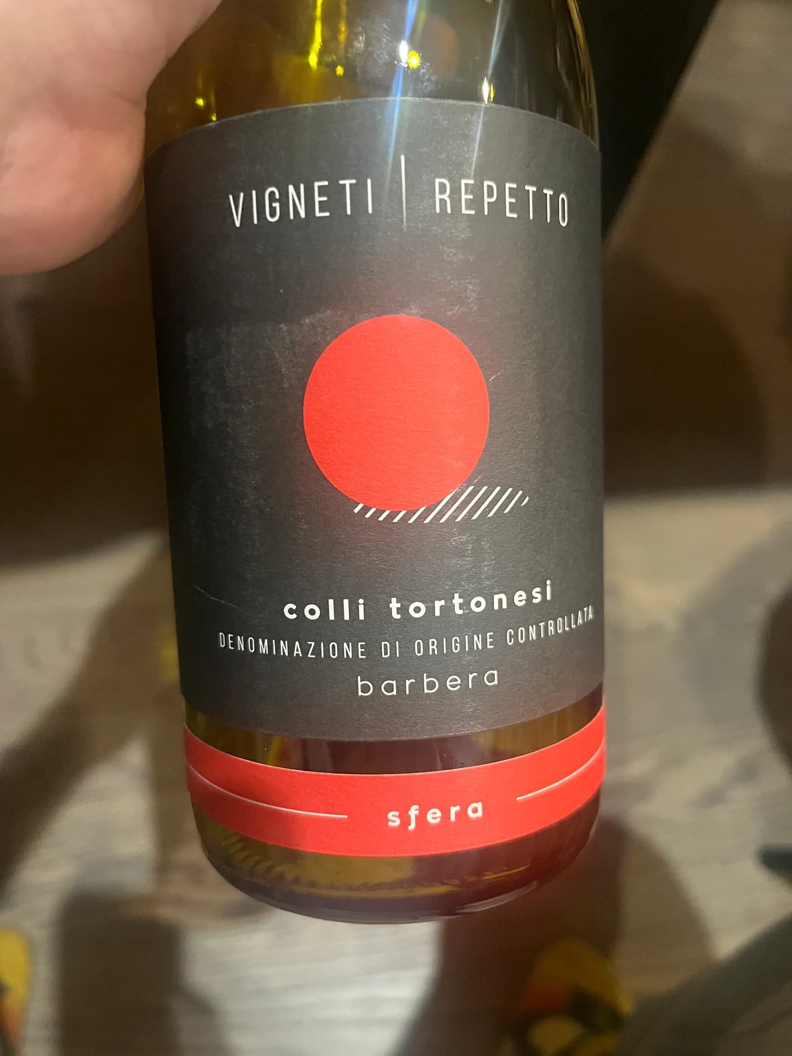 Repetto Barbera Sfera Colli Tortonesi 2021