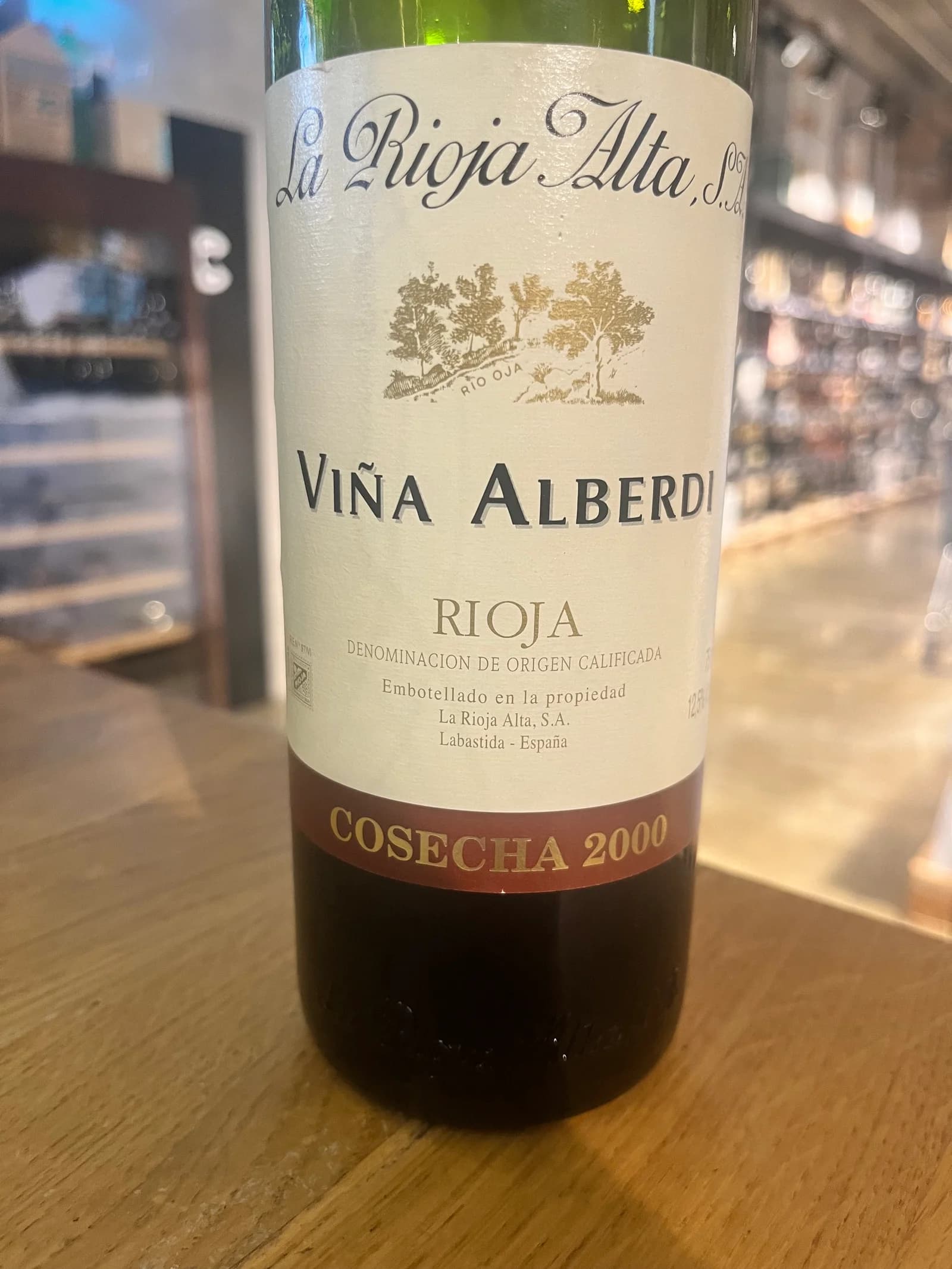 La Rioja Alta Viña Alberdi Crianza 2000