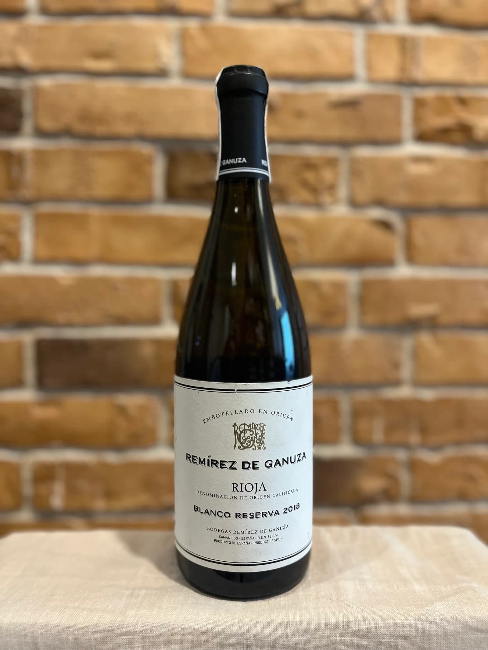 Remírez de Ganuza Rioja Blanco Reserva 2018