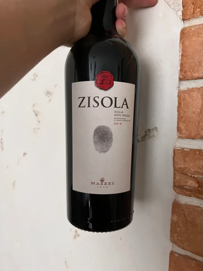Mazzei Zisola Noto Rosso 2018