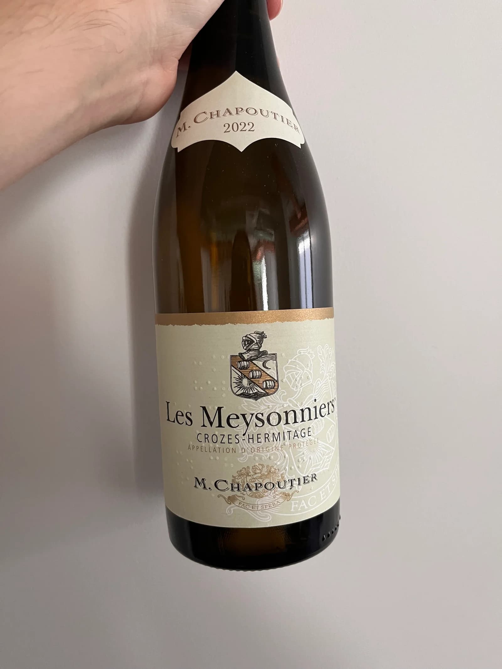 Chapoutier Crozes-Hermitage Les Meysonniers Blanc 2022