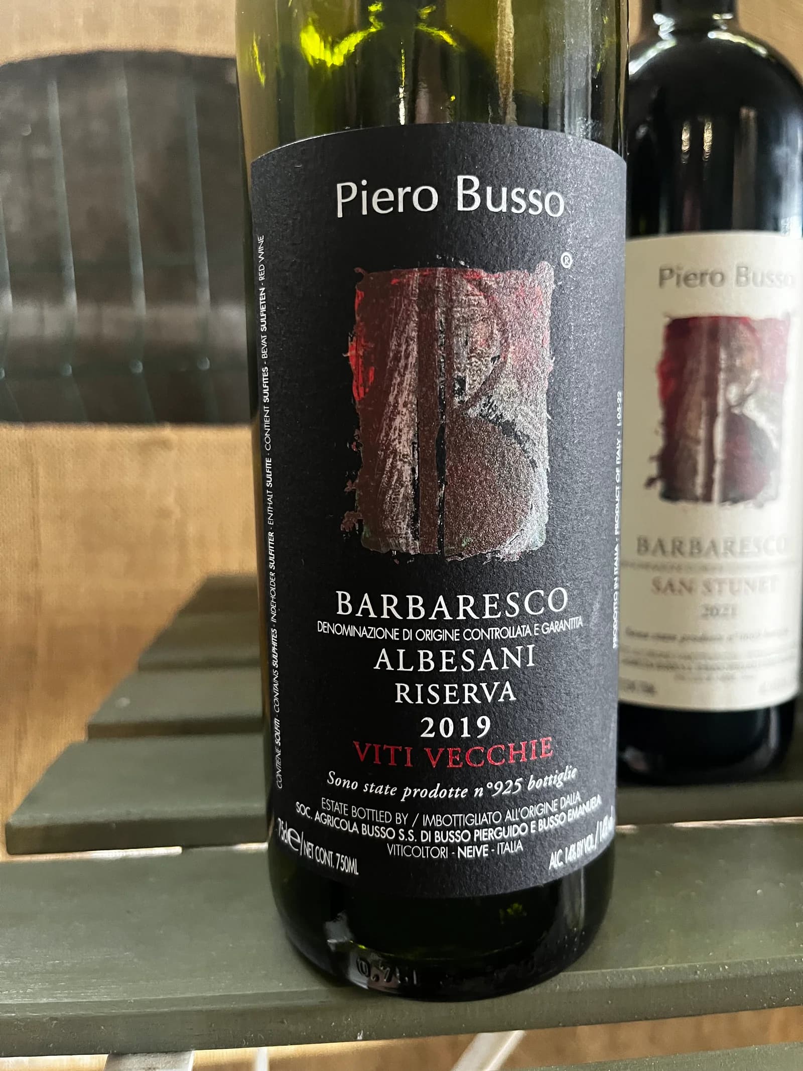 Piero Busso Barbaresco Albesani Riserva Viti Vecchie 2019