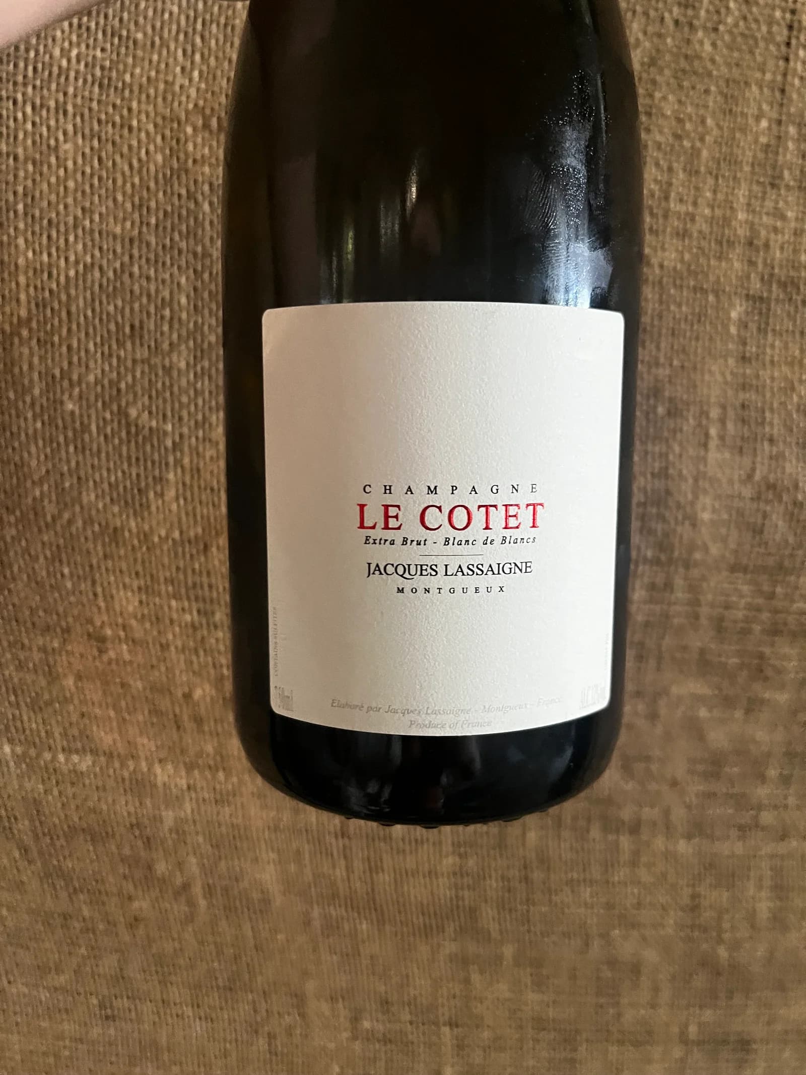 Jacques Lassaigne Le Cotet