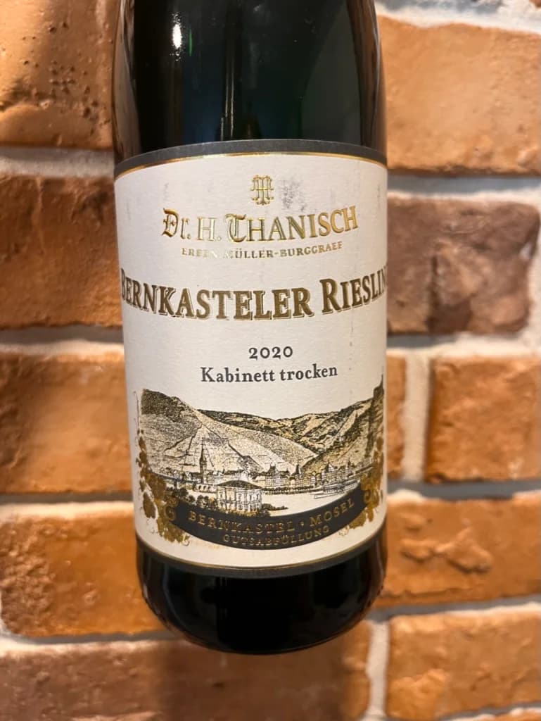 Witwe Dr. H. Thanisch Erben Müller-Burggraef Bernkasteler Riesling Kabinett Trocken 2020