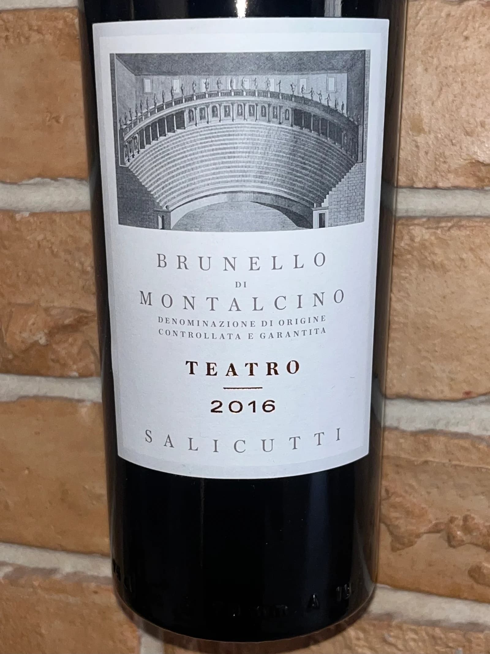Podere Salicutti Brunello di Montalcino Teatro 2016