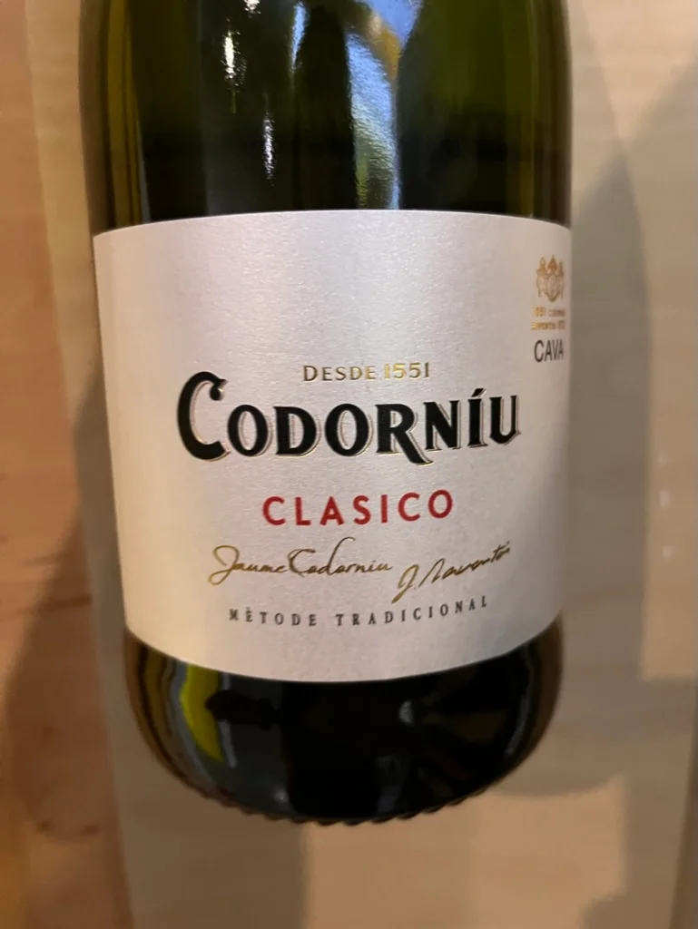 Codorníu Cava Clasico Brut Nature