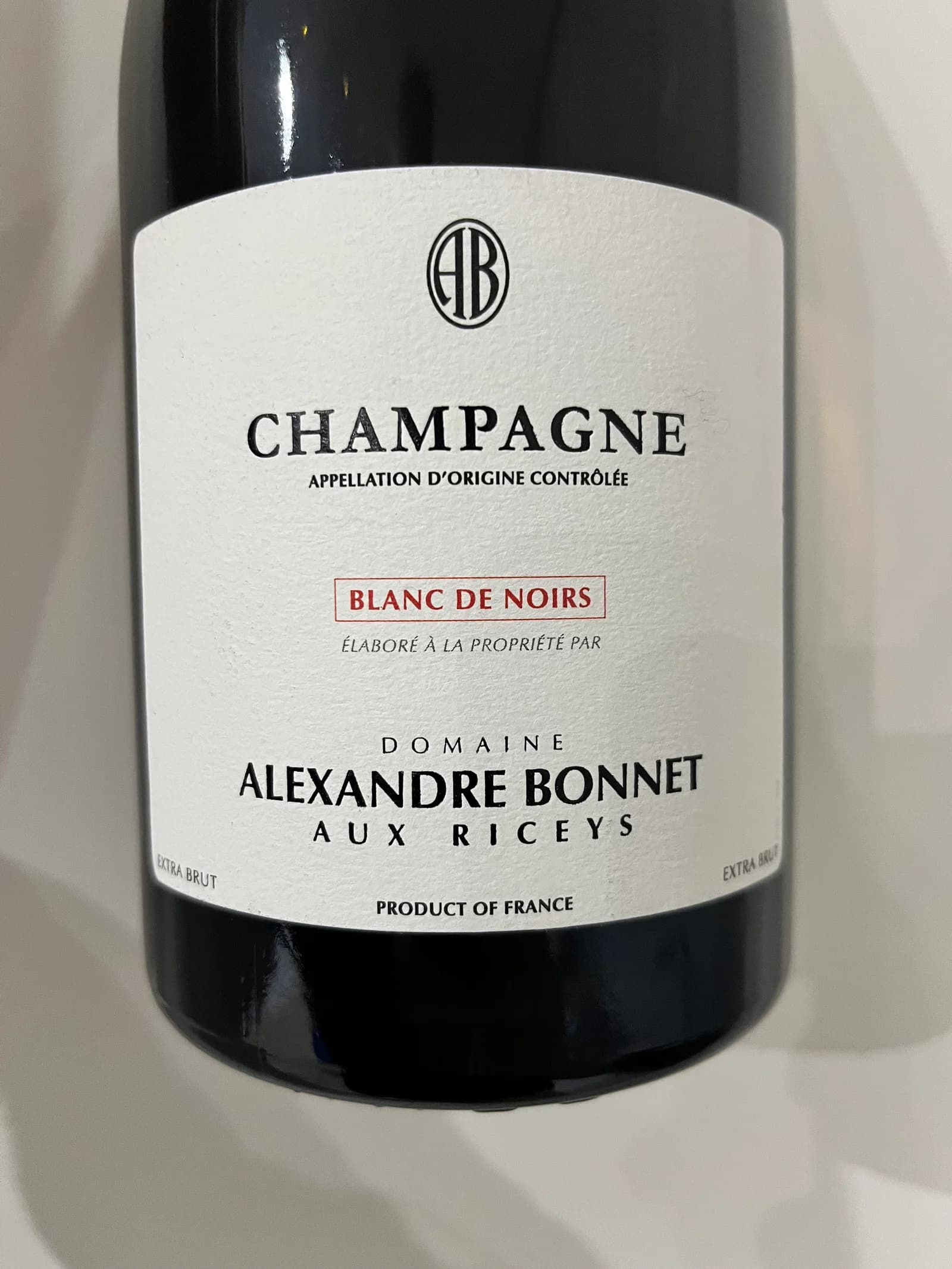 Alexandre Bonnet Blanc de Noirs Extra Brut