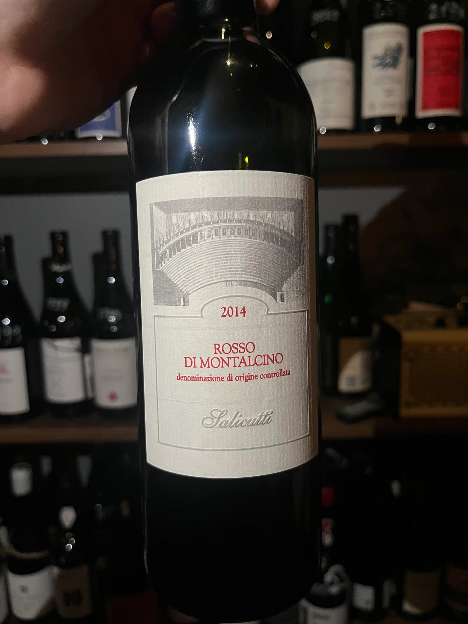 Podere Salicutti Rosso di Montalcino 2014