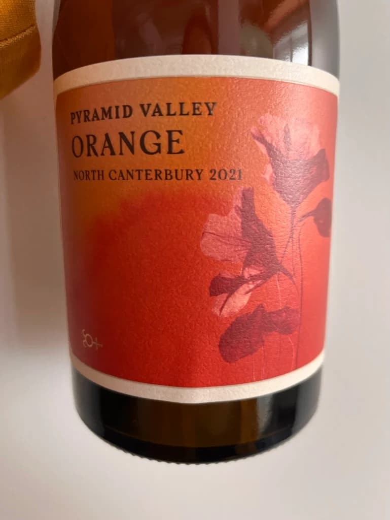 Pyramid Valley North Canterbury Orange 2021