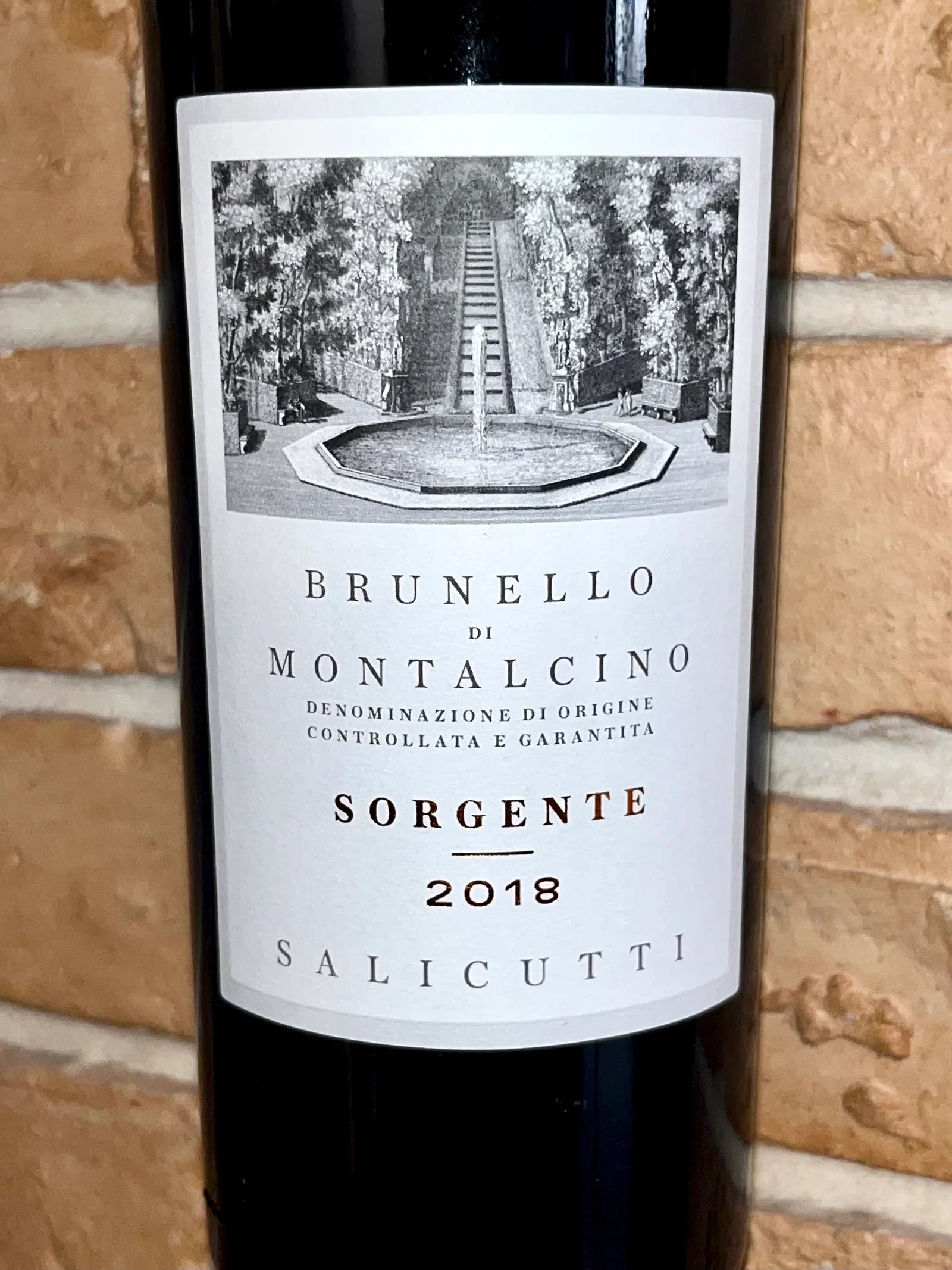 Podere Salicutti Brunello di Montalcino Sorgente 2018