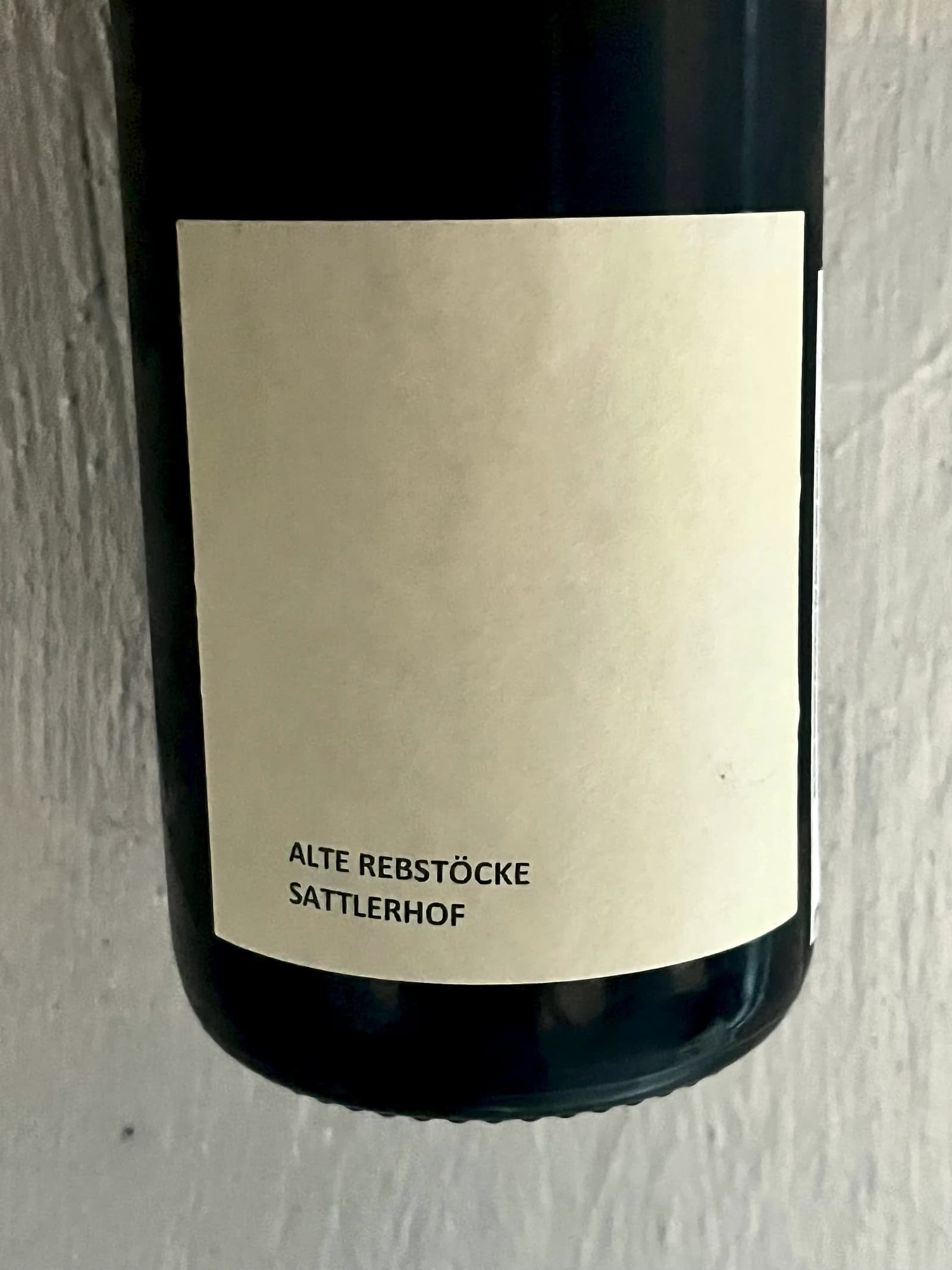 Sattlerhof Alte Rebstöke Welschriesling 2019