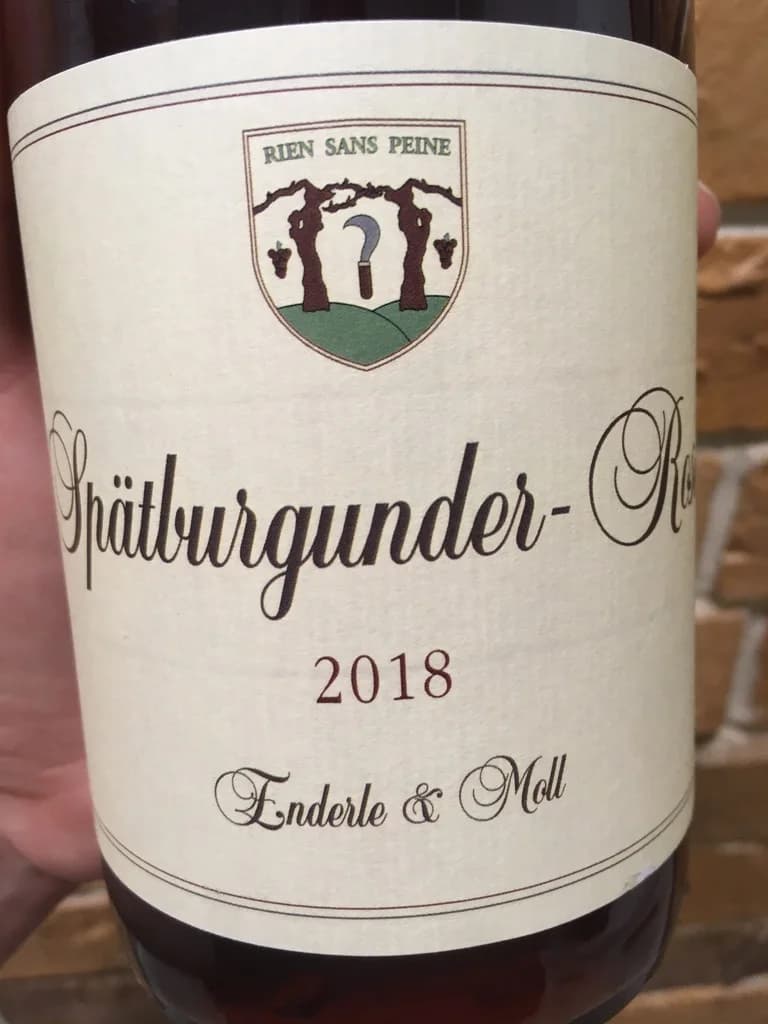 Enderle & Moll Spätburgunder-Rosé 2018