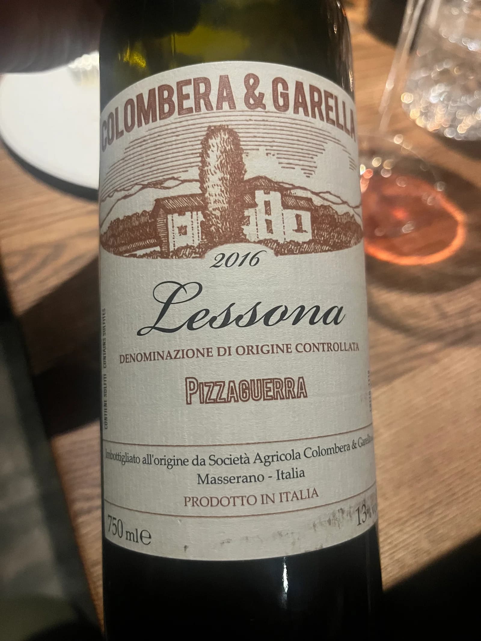 Colombera & Garella Lessona Pizzaguerra 2016