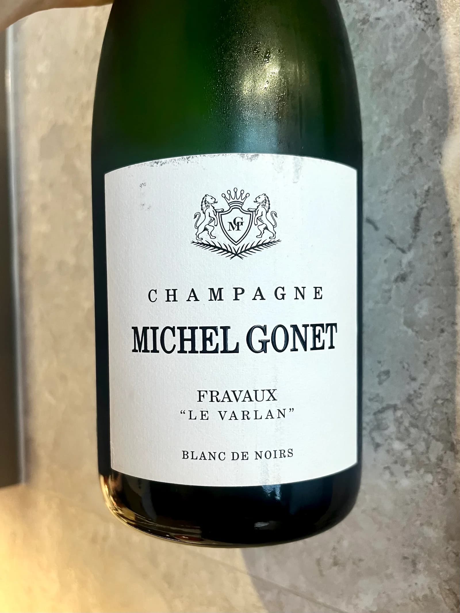 Michel Gonet Fravaux Le Varlan Blanc de Noirs
