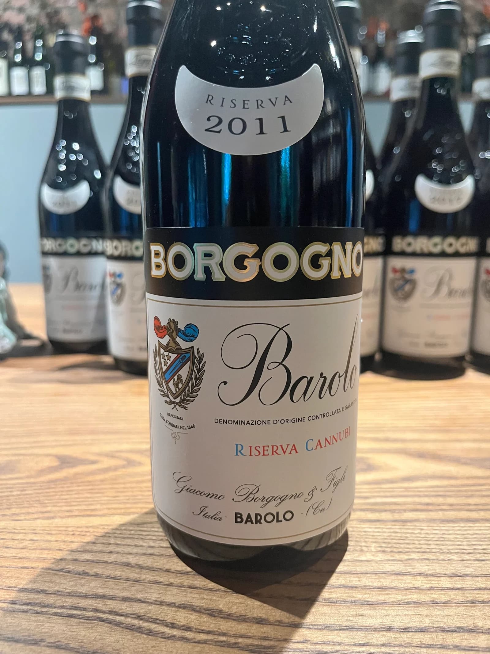 Giacomo Borgogno Barolo Cannubi Riserva 2011