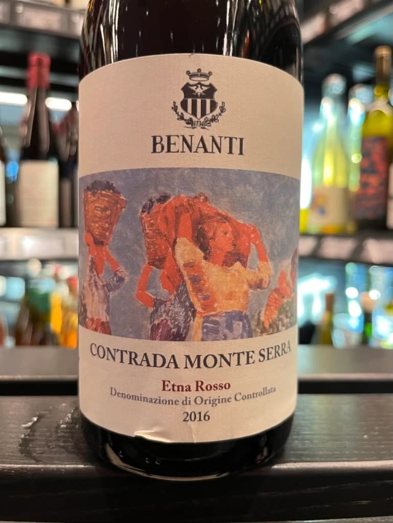 Benanti Etna Rosso Contrada Monte Serra 2016