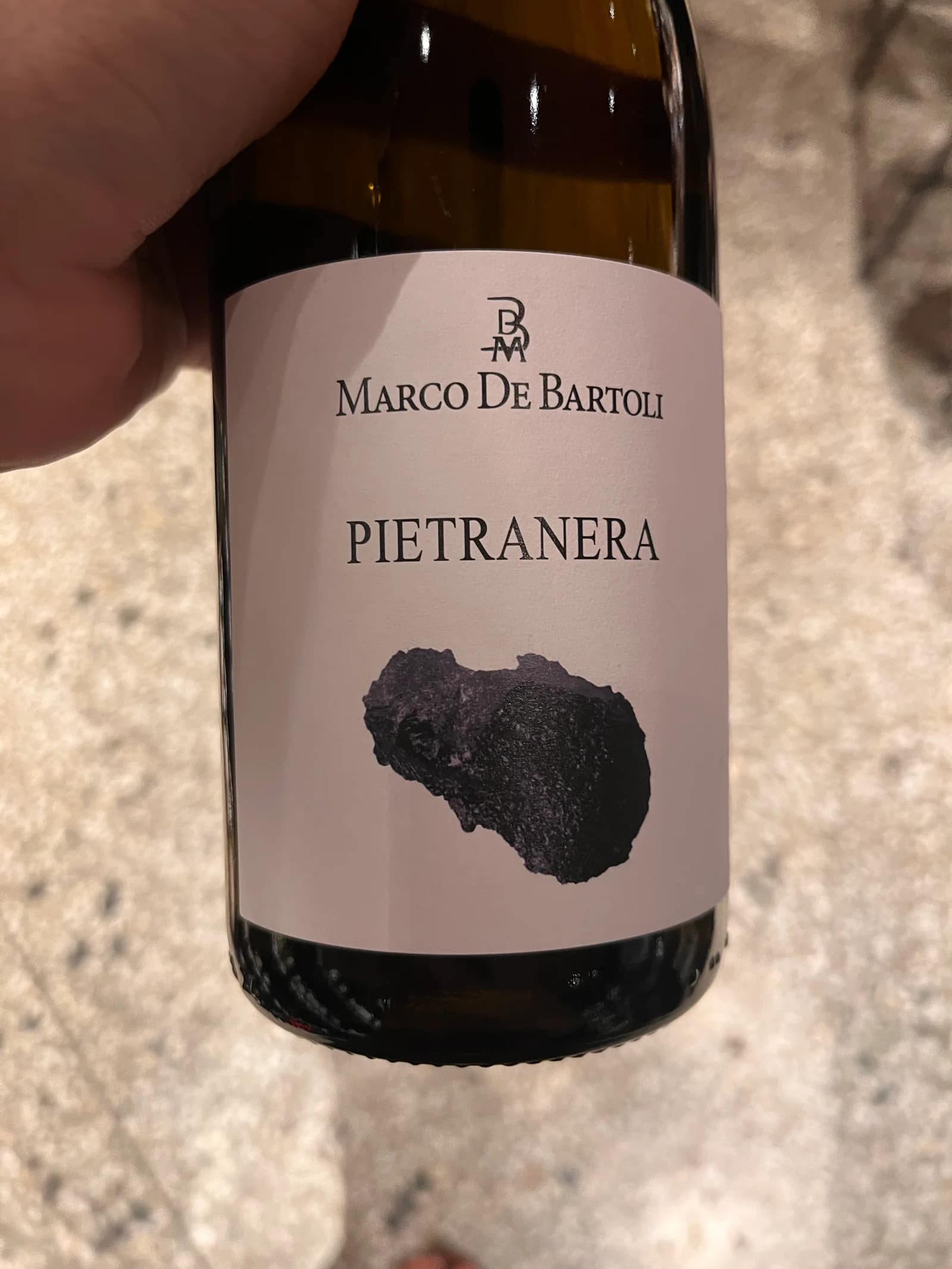 Marco De Bartoli Pietra Nera 2020