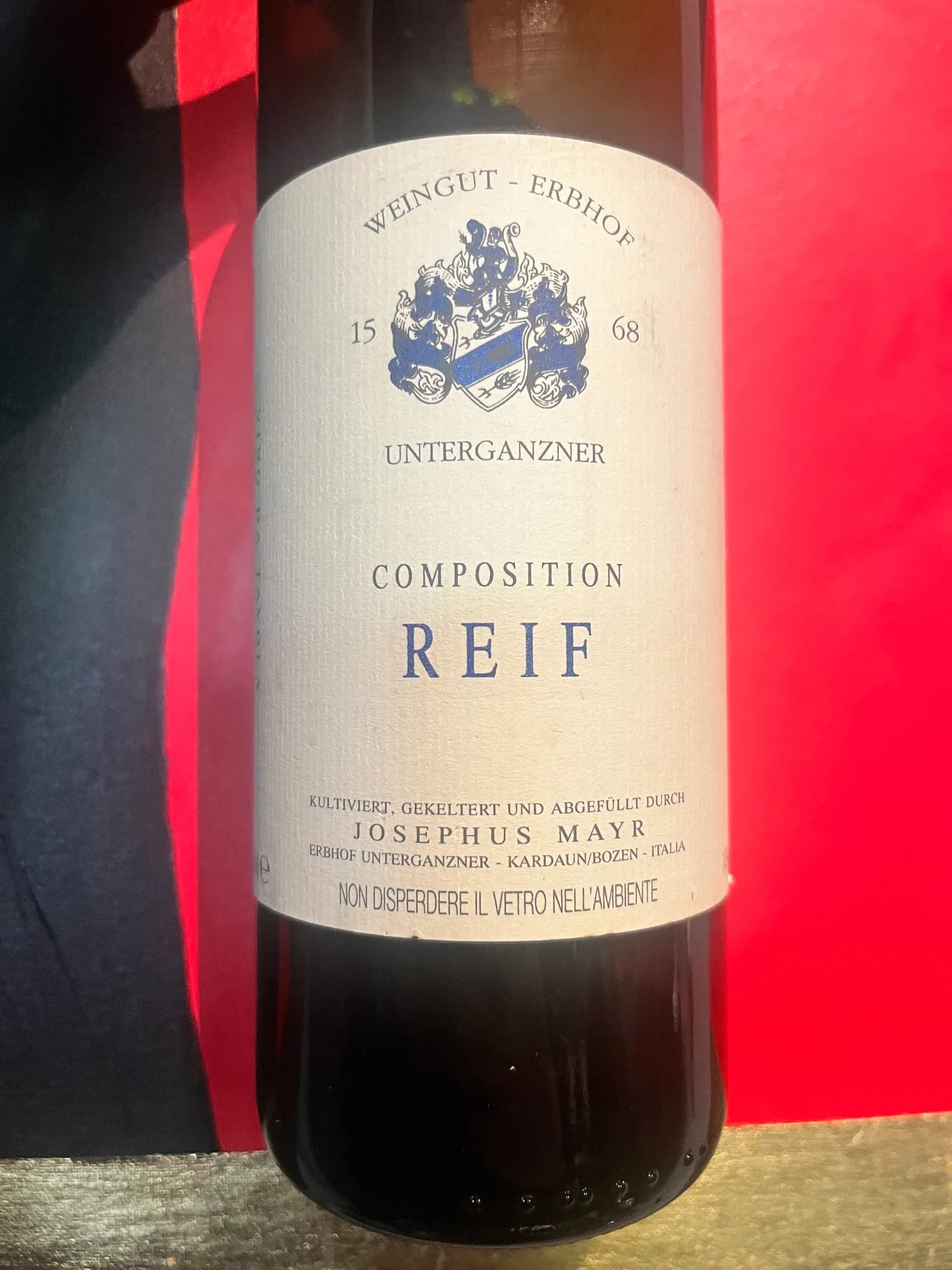 Erbhof Unterganzner Composition Reif 2000