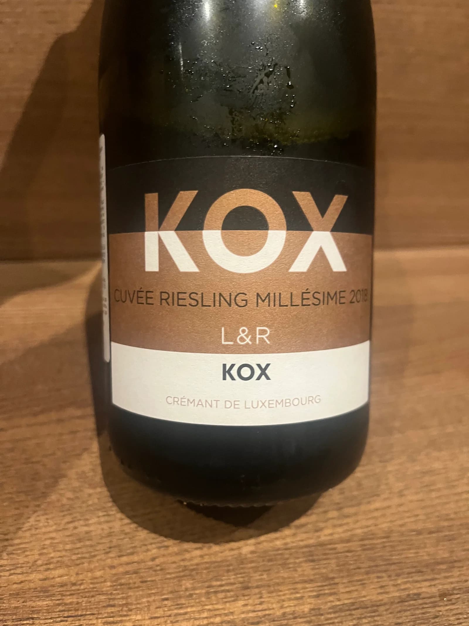 L&R Kox Cuvée Riesling 2018
