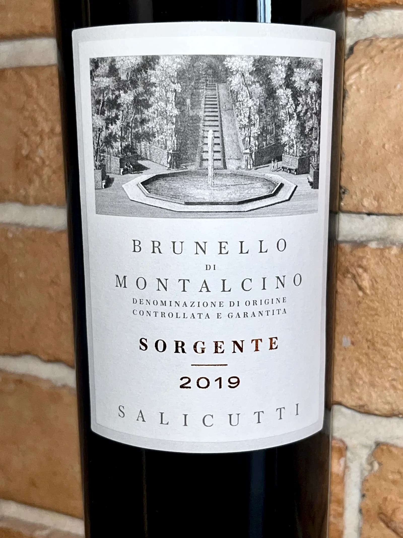 Podere Salicutti Brunello di Montalcino Sorgente 2019