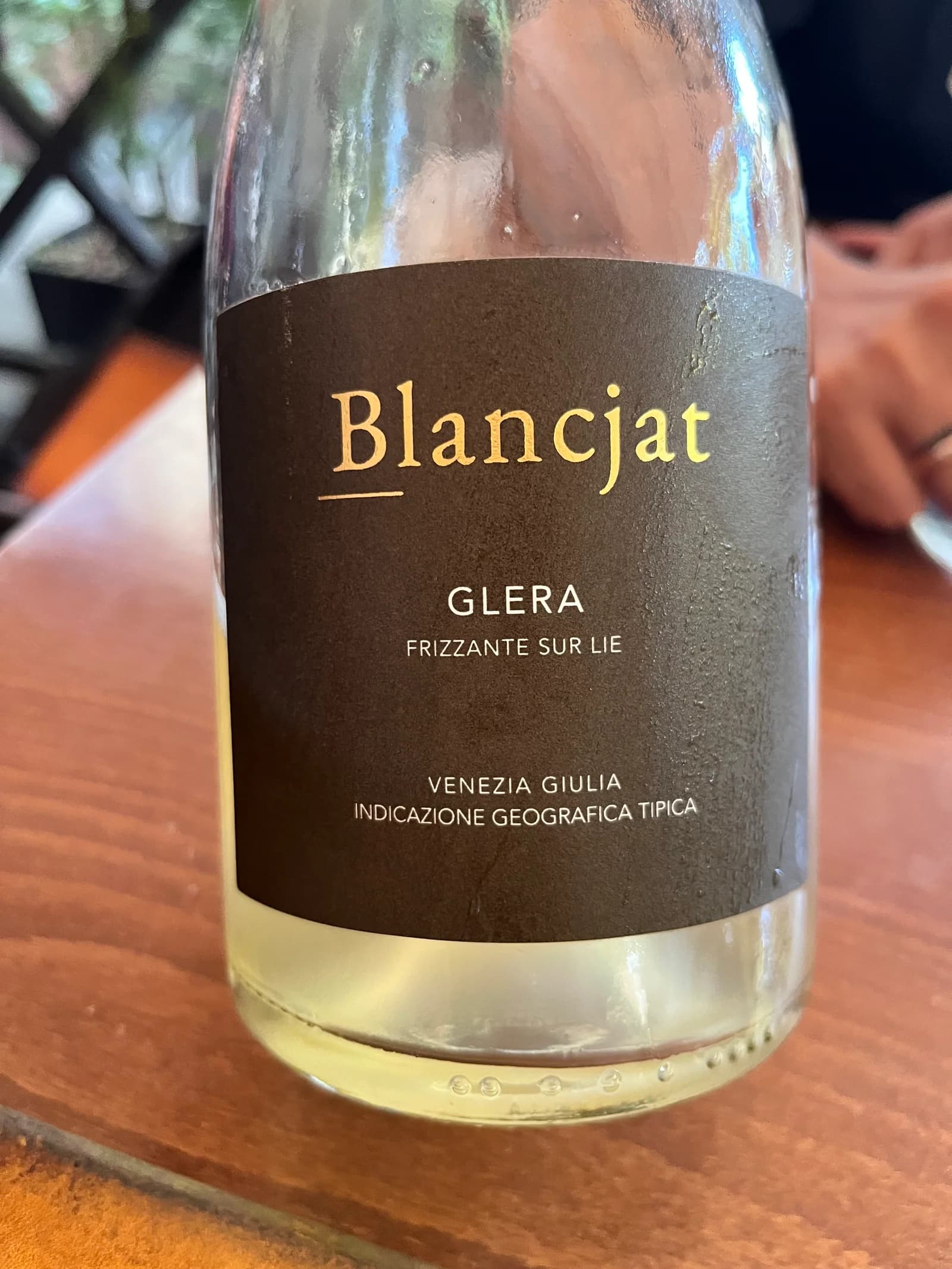 Blancjat Glera Frizzante Sur Lie
