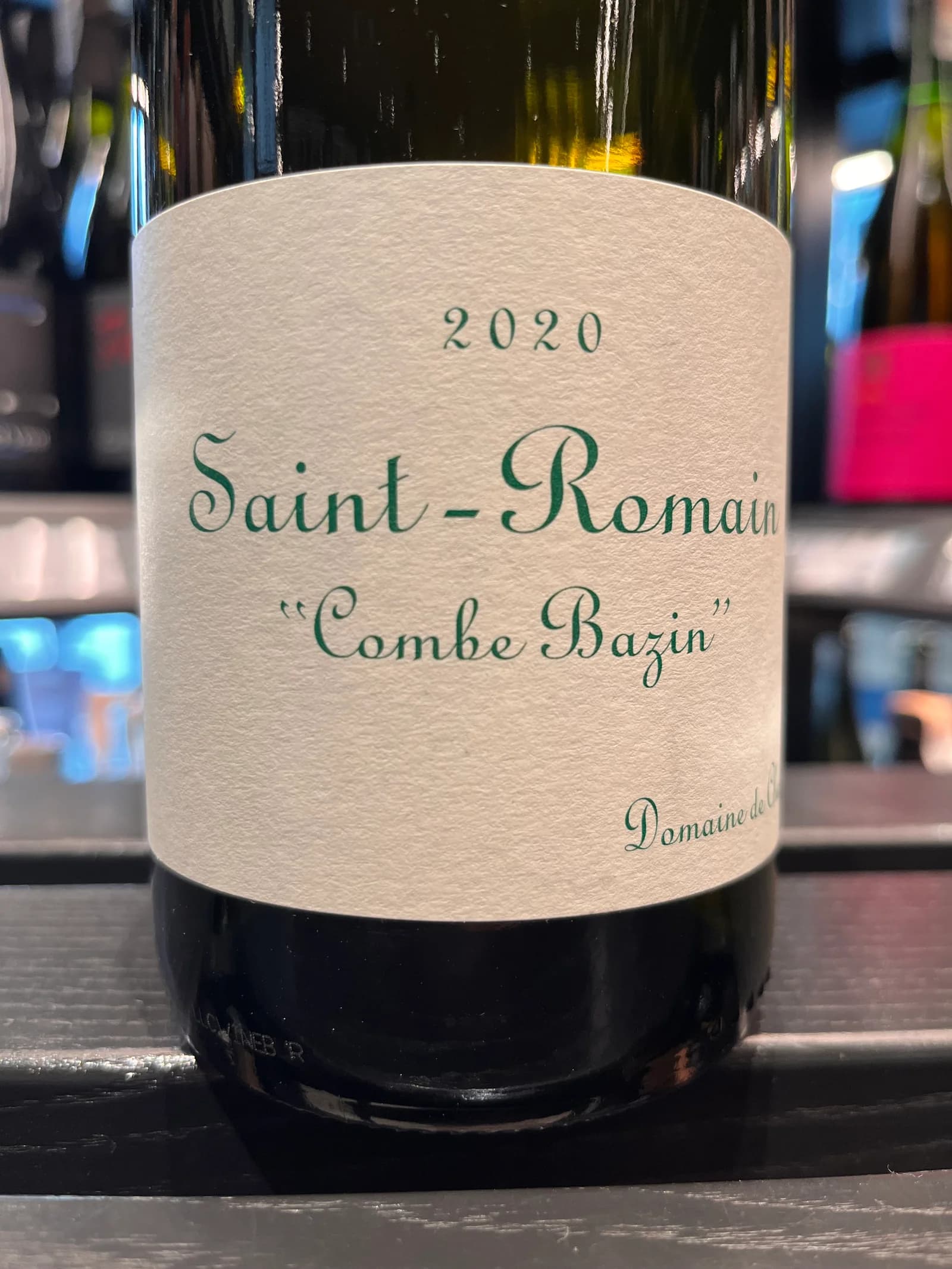 Domaine de Chassorney Saint-Romain Combe Bazin 2020