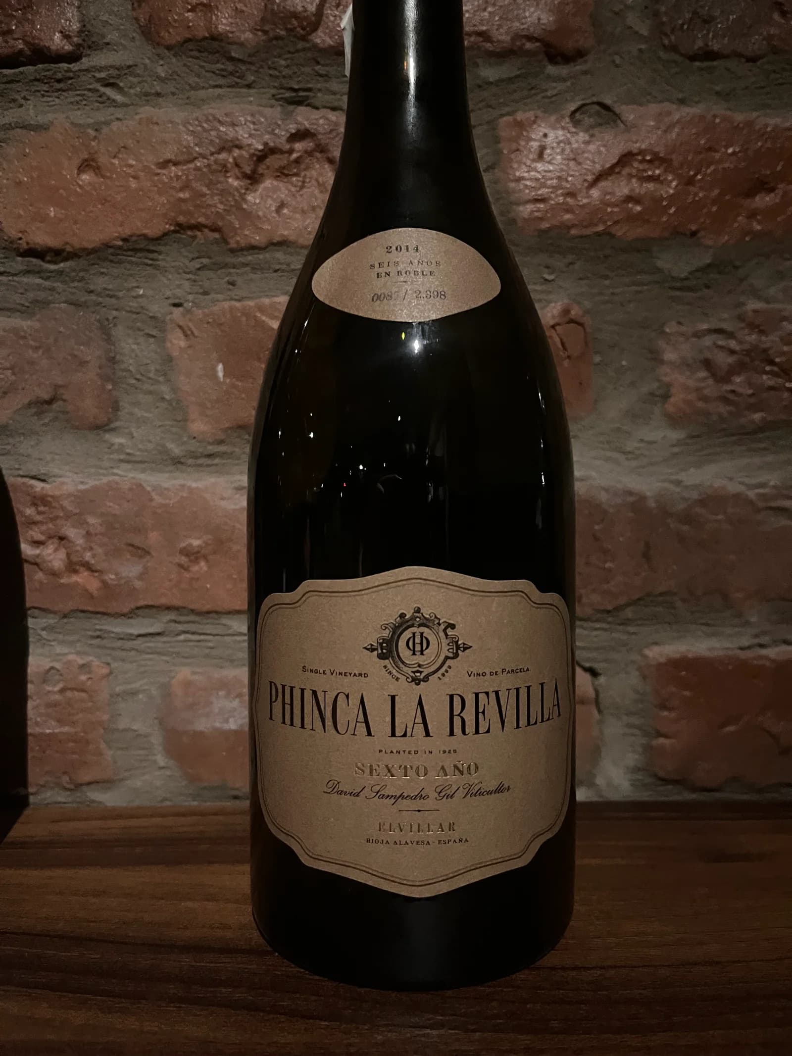 Bodegas Bhilar Phinca La Revilla 2014