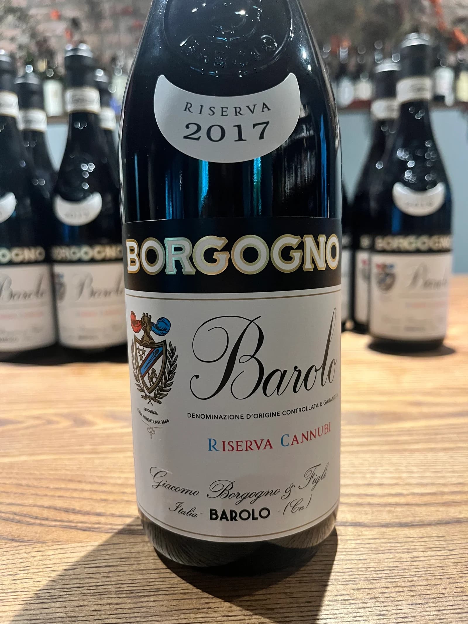 Giacomo Borgogno Barolo Cannubi Riserva 2017