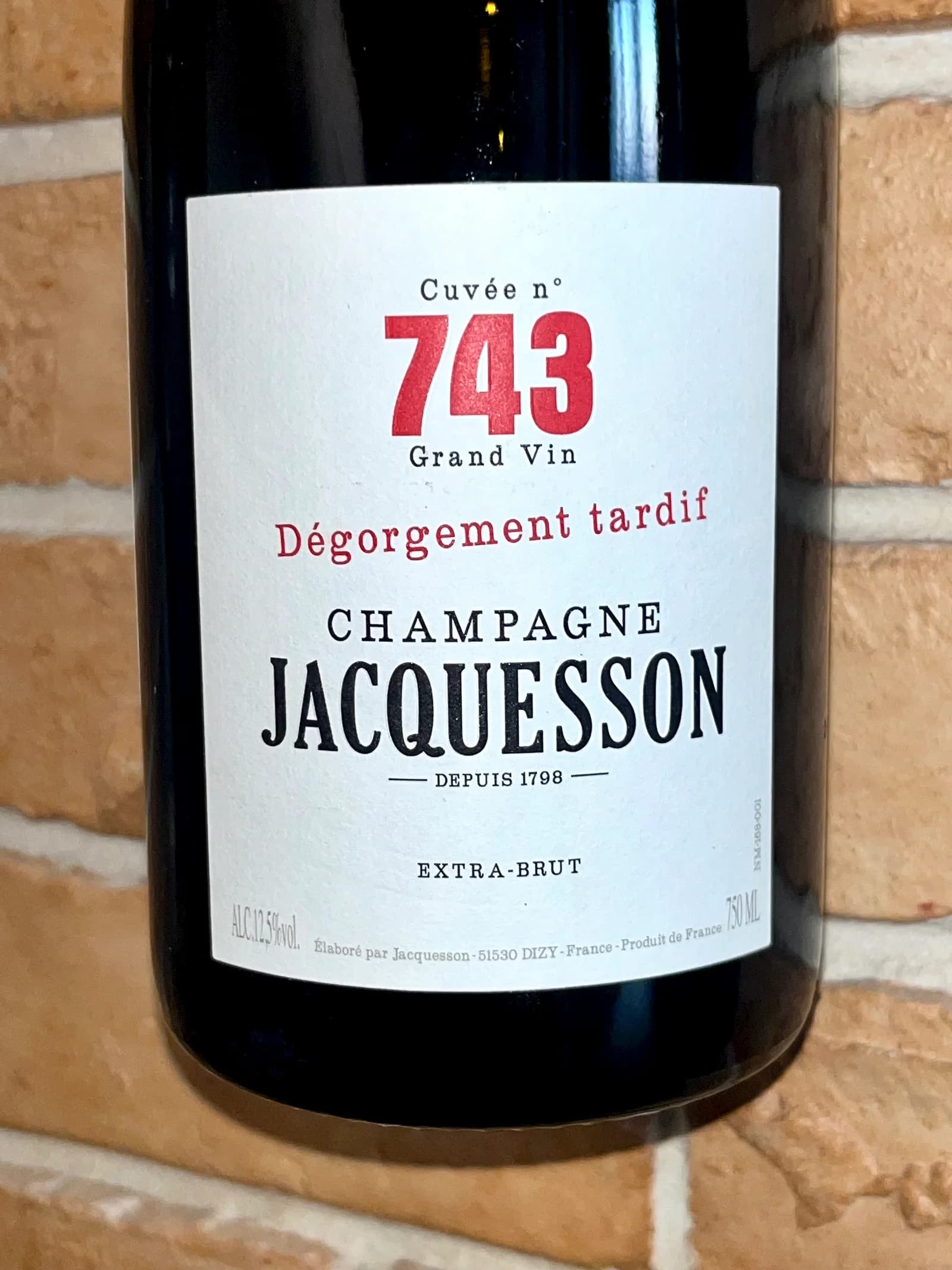 Jacquesson Cuvée 743 DT (2015) NV