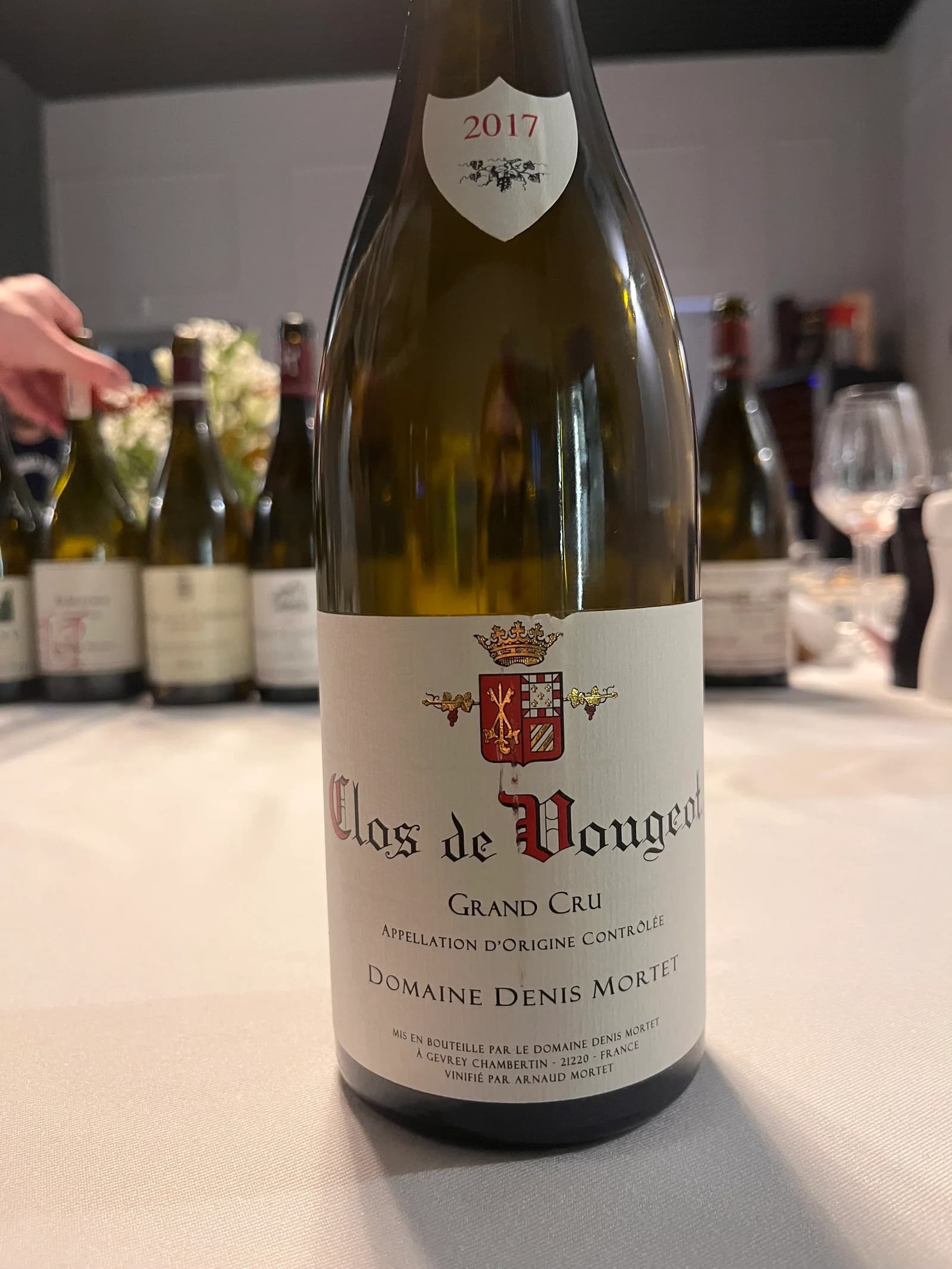 Domaine Denis Mortet Clos de Vougeot Grand Cru 2017