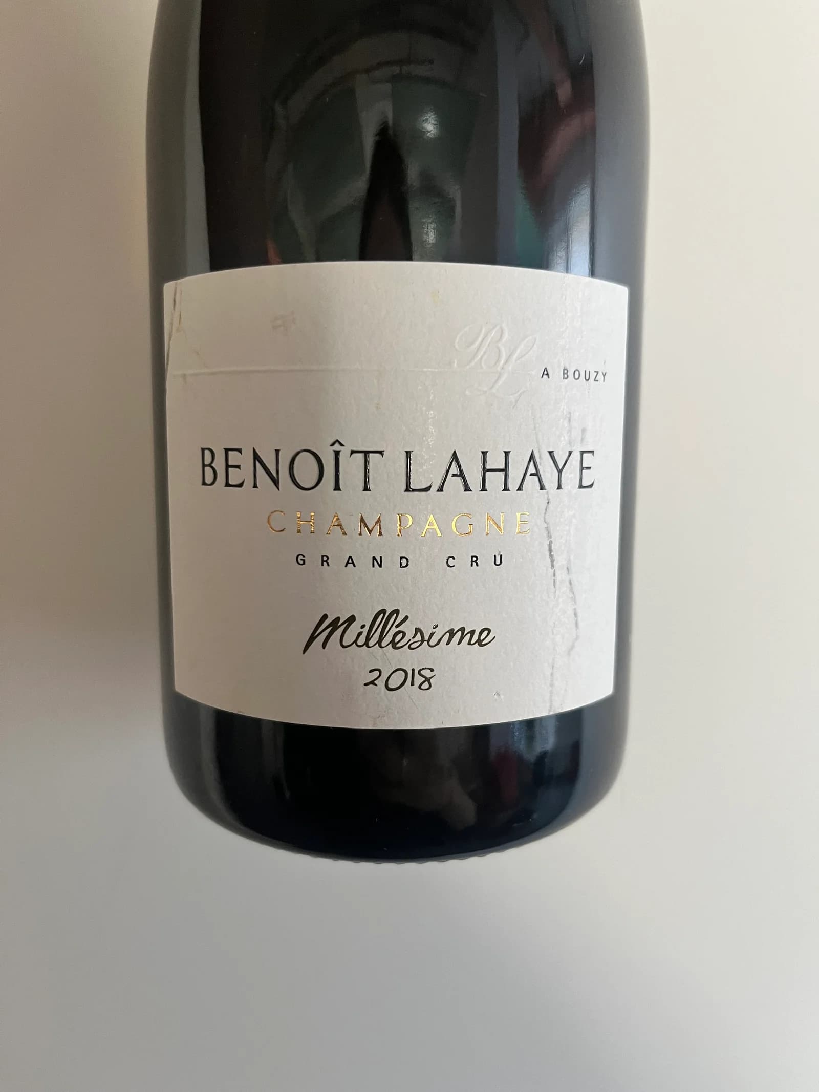 Benoît Lahaye Grand Cru 2018