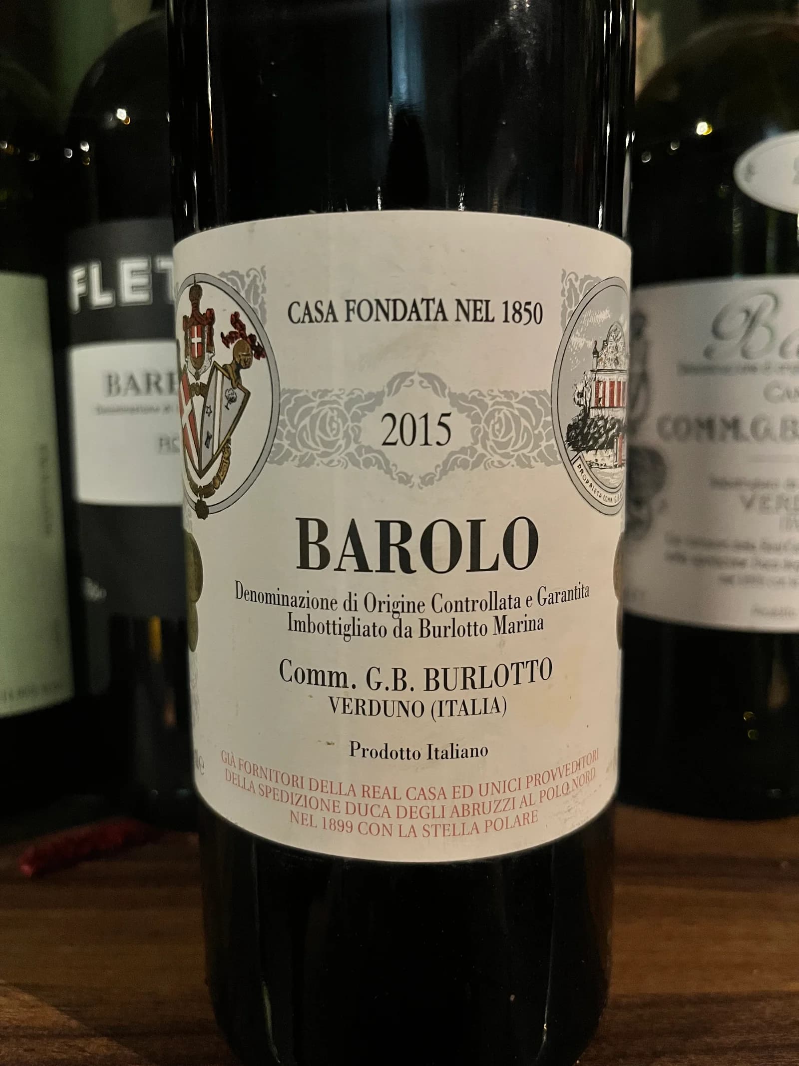 Comm. G.B. Burlotto Barolo 2015