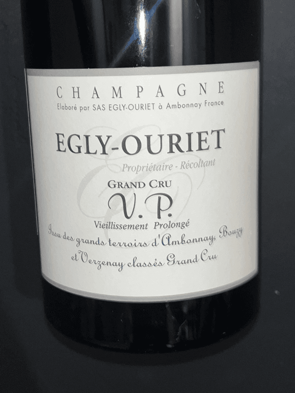 Egly-Ouriet V.P. Vieillissement Prolongé Grand Cru (d2025)