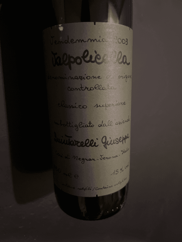 Quintarelli Giuseppe Valpolicella Classico Superiore 2003