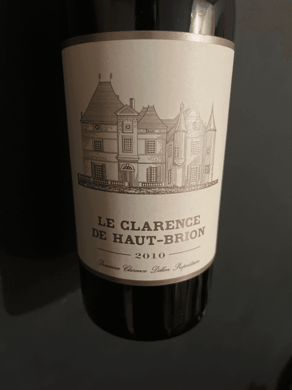 Domaine Clarence Dillon Le Clarence de Haut-Brion 2010