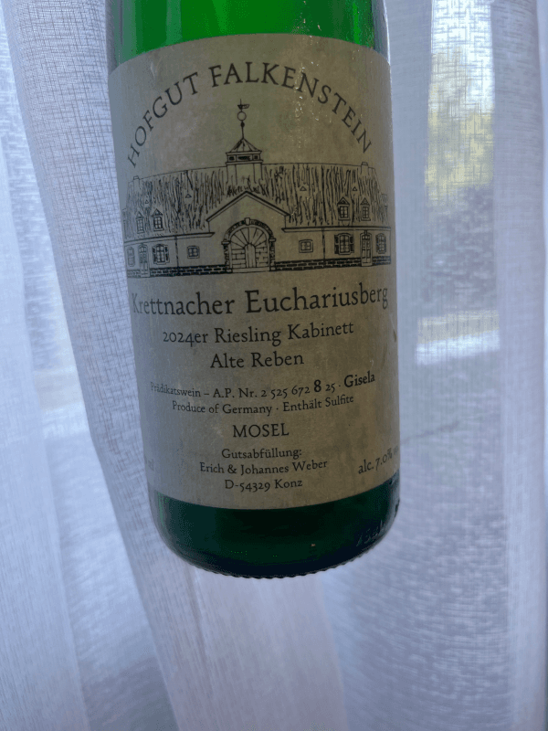 Hofgut Falkenstein Krettnacher Euchariusberg Riesling Kabinett Alte Reben 2024