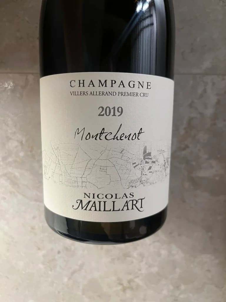 Nicolas Maillart Villers Allerand 1er Cru Montchenot 2019