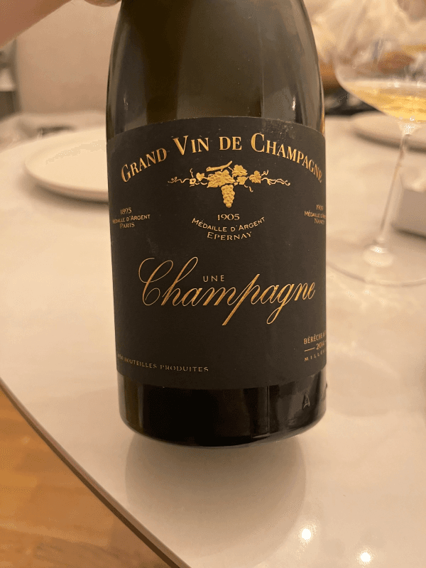 Bérêche & Fils Une 2014