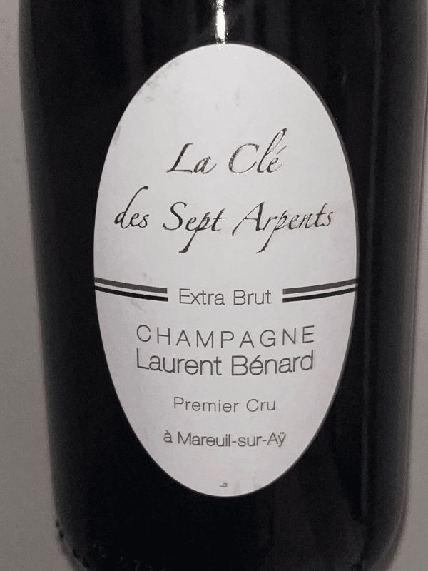 Laurent Bénard La Clé des Sept Arpents 1er Cru à Mareuil-sur-Aÿ (2020)