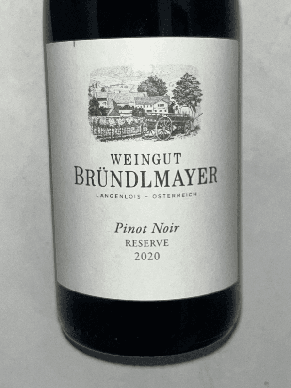 Weingut Bründlmayer Pinot Noir Reserve Ried Langenloiser Käferberg 2020
