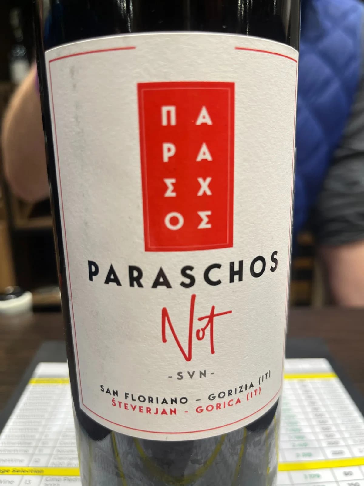 Paraschos not riserva 2021